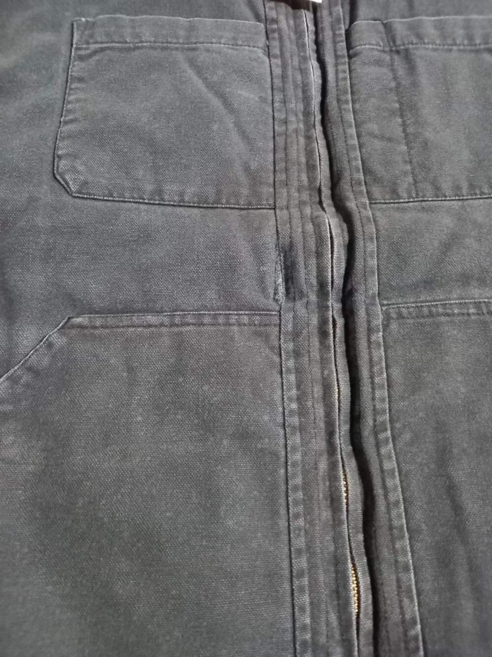 Concealed Carry Canvas Vest - Black | XL (2XL tag) - Picture 8 of 12